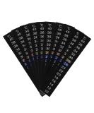 10pcs Traditional Digital Temperature Thermometer Strips - Accurate Celsius Display for Home & Travel - Buy Online on GoSupps.com