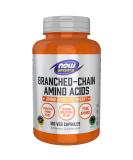 Now Foods BCAA 120 Capsules - Sports Amino Acids for Muscle Recovery - Buy Online on GoSupps.com