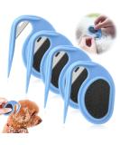 Yeah Boom 4 Piece Pet Knotting Comb Set - De-Filzing Knife for Cats & Dogs with Steel Blades | Perfect for Grooming & Removing Mats - Buy Online on GoSupps.com