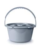 McKesson Commode Replacement Bucket with Handle and Lid - 7.5 qt - 1 Count - Buy Online on GoSupps.com