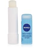 Nivea Smoothness SPF 15 Lip Balm - Nourishing Moisture & Sun Protection 0.17 Ounce - Buy Online International Shipping Available - Buy Online on GoSupps.com