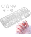 Beaupretty Nail Art Pearls Slices 3D Heart Star Shaped Decals - DIY Nail Decoration Craft - Buy Online on GoSupps.com