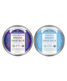 Dr. Bronner's Organic Magic Balm Variety Pack - 2oz Arnica-Menthol & Baby Unscented | Made with Beeswax & Hemp Oil for Hands, Face & Body - 2 Count - Buy Online on GoSupps.com