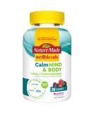 Nature Made Wellblends Calm Mind & Body Magnesium Citrate Ashwagandha 125mg & GABA 100mg Blend for Stress Relief 38 Gummy Vitamins - Buy Online on GoSupps.com
