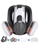Wytcyic Reusable Full Face Respirator Gas Cover Organic Vapor Mask and Anti-fog Dust-proof Face Cover for Painting Mechanical Polishing Logging Welding and Other Work Protection - Buy Online on GoSupps.com