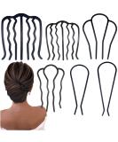 LAPOHI 6 Piece U Shape Hair Combs & Forks Set for Women - Vintage French Twist Hair Accessories - Buy Online on GoSupps.com