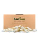 800 Bamboo Cotton Swabs | Eco-Friendly Q-Tips | Plastic-Free Watteb uschen | Zero Waste Ear Cleaners | Sustainable Bamboo Products - Buy Online on GoSupps.com