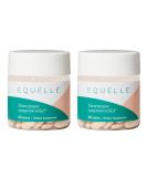 EQUELLE Menopause Relief Supplement - Plant-Based S-Equol Non-Hormonal Reduces Hot Flashes & Muscle Aches 120 Tablets - International Shipping Available - Buy Online on GoSupps.com