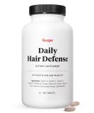 Keeps Daily Hair Supplement - 180 Tablets with Saw Palmetto Biotin & Essential Vitamins for Healthy Hair - Men & Women - 3 Month Supply - Buy Online on GoSupps.com