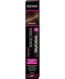 SYOSS Hair Mascara Hair Color Brown Instant Gray Coverage 1 Pack (1 x 16 ml) - Buy Online on GoSupps.com