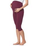 Be Mammy Women's Maternity Leggings Tights BE20-229 - Wine Red (3XL) - Buy Online on GoSupps.com