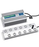 Mxmoonant Mist Maker 12 Head Ultrasonic Fogger 8.4L/H Fogger Humidifier 400W for Hydroponics Landscape Festival Atmosphere Food Preservation (Mist Maker 12-head) - Buy Online on GoSupps.com