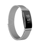 Amzpas Stainless Steel Mesh Band for Fitbit Inspire 2/HR/Ace 2 - Large Silver - Buy Online on GoSupps.com
