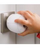 Child Safety Door Knob Cover (4 Pack) Hard-to-Remove Dual-Lock Door Handle Covers for Kids - Reusable Baby Proof Door Knob Locks - Installs Easily, No Tools Needed 4 White - Buy Online on GoSupps.com