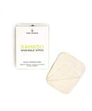 Mama Designs Bamboo Reusable Baby Wipes - 10 Pack | Eco-Friendly & Antibacterial Baby Cloths for Delicate Skin - Buy Online on GoSupps.com