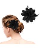 Sibba flower hats clip tea party infidel hairpong hair clipped black flower spring hair clip hair pin butterfly accessories dresses headband set ladies girl trip wedding football Valentine's day lace with flowers - Buy Online on GoSupps.com