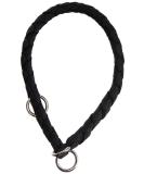 Trixie Cavo Pull-Stop Collar S-M | Black Dog Collar for Small to Medium Dogs | Neck 35-41 cm | Durable Belt Band Design - Buy Online on GoSupps.com