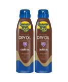 Banana Boat Deep Tanning Oil Sunscreen with Coconut Oil, Broad Spectrum Spray, SPF 15, 6oz. - Twin Pack - Buy Online on GoSupps.com
