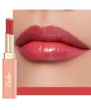 Oulac Moisturising Lipstick Red - Moisture Shine Hydrating Lipstick & Tinted Lip Balm for Dry Lips Medium Coverage Lip Colour | Juicy Look Glossy Finish Vegan Cruelty-Free Femme Fatale (01) - Buy Online on GoSupps.com