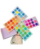 60 Colors Eyeshadow Palette - Highly Pigmented 4 in 1 Makeup Set with Glitter, Metallic, Matte, and Shimmer Shades - Easy to Blend Multicolor Eye Shadow Powder - Buy Online on GoSupps.com
