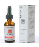 REXSOL 10% Vitamin C Serum - Anti-Wrinkle & Firming | With Hyaluronic Acid Chamomile & Grape Seed Extract | Prevent Photo-Aging & Antioxidant Protection | 50ml - Buy Online on GoSupps.com