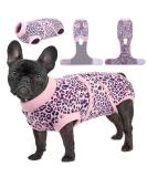 Kuoser Dog Body After Surgery - Breathable Post-Op Recovery Suit for Dogs & Cats | Anti-Licking E-Collar Alternative in XS Pink - Buy Online on GoSupps.com