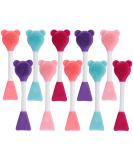 Bestmax Manual Facial Brush - Silicone Facial Scrubber for Deep Pore Exfoliation - 10 Pcs - Buy Online on GoSupps.com