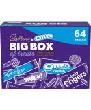 Cadbury & OREO Biscuit 64 Big Box of Treats 1.8kg Milk Chocolate Fingers Time Out Snack I Sharing Big Biscuit Gift Family Size Party Office Supplies Lunch Box | Sold by ESSENTIAL PRODUCTS - Buy Online on GoSupps.com