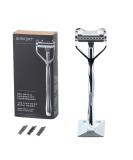 Shavent original swing head razor wet razor for men bare razor head razor metal razor for the whole body cheap standard blades plastic -free & durable - made in Germany - Buy Online on GoSupps.com