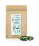 500G Organic SPIRULINA Tablets 1000 x 500mg Natural Dietary Food Supplement Premium Quality Non-GMO Vegan Detox Superfood Rich in Protein Vitamins Amino Acids Iron - Soil Association Certified - Buy Online on GoSupps.com