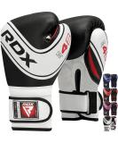 RDX Kids Boxing Gloves | 6oz & 4oz Junior Training Mitts | Maya Hide Leather | Ventilated Palm | for Muay Thai, MMA, Kickboxing | Punching Bag & Focus Pads | Black - Buy Online on GoSupps.com