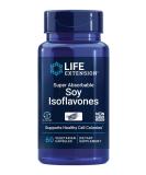 Life Extension Soy Isoflavones - Super Absorbable 60 Veg Capsules | Hormone Support & Antioxidant - Buy Online on GoSupps.com