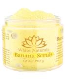 Organic Banana Body Scrub | Moisturizing & Exfoliating Salt Scrub | Fights Stretch Marks & Fine Lines | Pure Skin Care Exfoliator - Buy Online on GoSupps.com