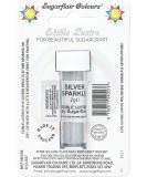 Sugarflair Silver Sparkle Edible Lustre Dust Powder - Cake Decorating Shimmer - Buy Online on GoSupps.com