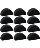 Bowitzki Face Paint Sponges - 12 Black Half Moon Sponges for Art & Body Painting - Ideal for Creative Face Painting Projects - Buy Online on GoSupps.com