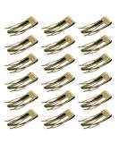 Mbsomnus Double Grip Hair Clips - 18 Piece Metal Snap Barrettes for Women and Girls - Vintage Green Hair Styling Accessories - Buy Online on GoSupps.com