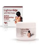 LightenUp Lactic Acid Cream 3.4 Fl oz | Brightening & Hyperpigmentation Treatment for Face & Body - Buy Online on GoSupps.com