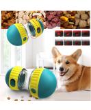 Interactive Treat Dispenser Dog Toy Dog Treat Dispensing Puppy Toys Rolling Dog Treat Dispenser Slow Feeder Reduce Boredom Improve IQ for Small Medium Large Dogs (Green) - Buy Online on GoSupps.com