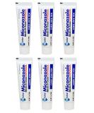 6 Pack Globe Miconazole Nitrate 2% Anti Fungal Cream - 1oz Tube | Treats Athlete's Foot, Jock Itch, Ringworm - Buy Online on GoSupps.com