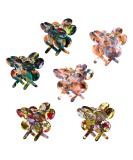 Cobahom 6 Pack Flower Hair Clips Mini Hair Clips Hair Clips for Women Vintage Hairpin 1.26 Inch Hair Claw Clips Cellulose Acetate Jaw Clamps for Thin Hair Styling Accessories No-Slip Hair Clamp for Women 2 Dark Green & 2... - Buy Online on GoSupps.com