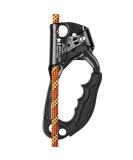 AOKWIT Climbing Ascender Right Hand Black - Aviation Light Alloy Rappelling Belay Gear for Rock Climbing, Tree Arborist, SRT Climbing - Handle Clamp Included - Buy Online on GoSupps.com