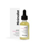 Minimalist 10% AHA BHA Exfoliating Serum - Lactic & Glycolic Acid for Radiant Skin | Unisex 1 Fl Oz - Buy Online on GoSupps.com