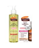 Palmer's Cocoa Butter Face Oil & Cleanser Bundle - Vitamin E, Rosehip Fragrance - 6.5 fl oz + 1 fl oz - Buy Online on GoSupps.com