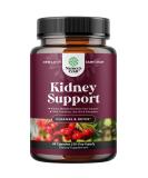 Kidney Support Cranberry Pills for Women and Men - High Strength Kidney Cleanse Detox & Repair with Stinging Nettle Uva Ursi and Astragalus for Kidney and Bladder Health - Non-GMO Halal and Vegan - Buy Online on GoSupps.com