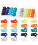 Running Bib Clips Race Number Buckle Fixing System Triathlon Race Bib Holder Marathon Number Buckles Fasteners Holders for Runners Field Events, Mixed Colors - Buy Online on GoSupps.com