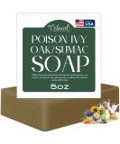 Poison Ivy Soap Bar All Natural Treatment for Poison Ivy Oak & Sumac Anti-Itch Skin Cleanser Soothes & Relieves Rashes Made in USA 5oz - Buy Online on GoSupps.com