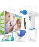 Pirzlqie Electric Ear Wax Removal Kit with LED Light | Safe & Effective Ear Irrigation System | 3 Water Pressure Modes | for Adults - Buy Online on GoSupps.com