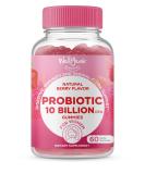 Premium Women's Probiotic Gummies - 10 Billion CFU - Digestive & Feminine Health Support - Natural Berry Flavor - 60 Count (Pack of 1) - Buy Online on GoSupps.com