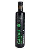 Natural Hemp Seed Oil 500ml - Organic Cold-Pressed Raw & Vegan | Rich in Omega-3 & Omega-6 | Kosher Certified - Canah - Buy Online on GoSupps.com