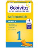Bebivita Milk Formula 1 - Initial Milk 500g (Pack of 5) | Premium Infant Nutrition - International Shipping Available - Buy Online on GoSupps.com
